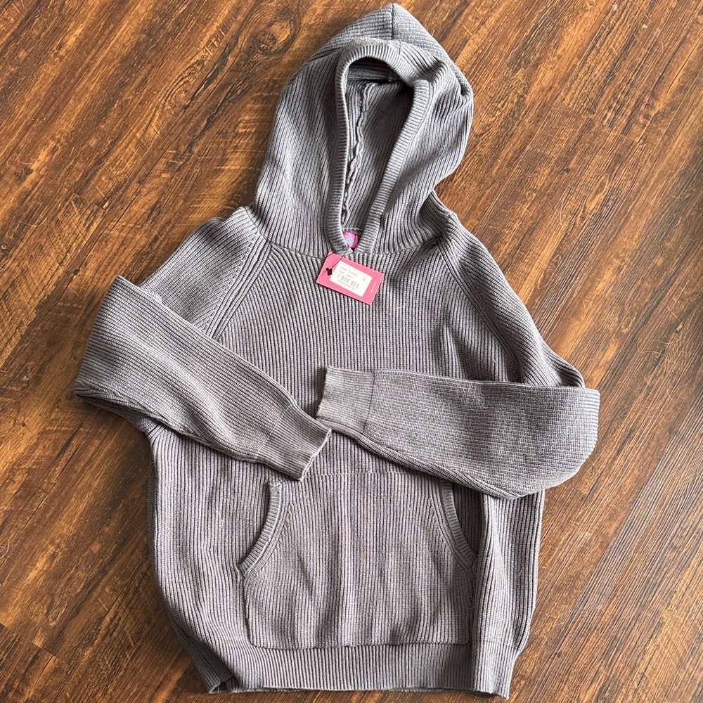Gray Hooded Sweater